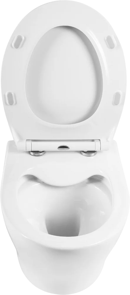 Комплект унитаза с инсталляцией BelBagno Acqua с сиденьем микролифт и кнопкой смыва хром матовый BB340CHR/BB2020SC/BB002-80/BB006-PR-CHROME.M - 5