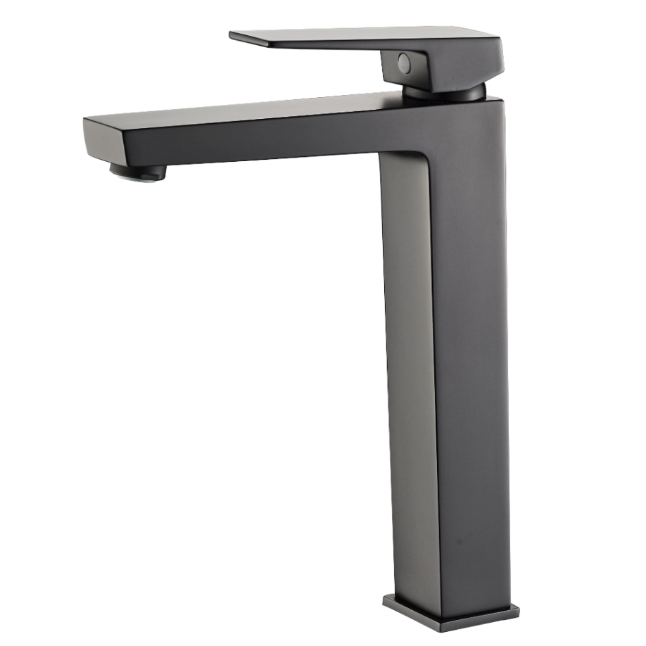 Смеситель для умывальника высокий RUSH Thira  TR3635-13Black - 0