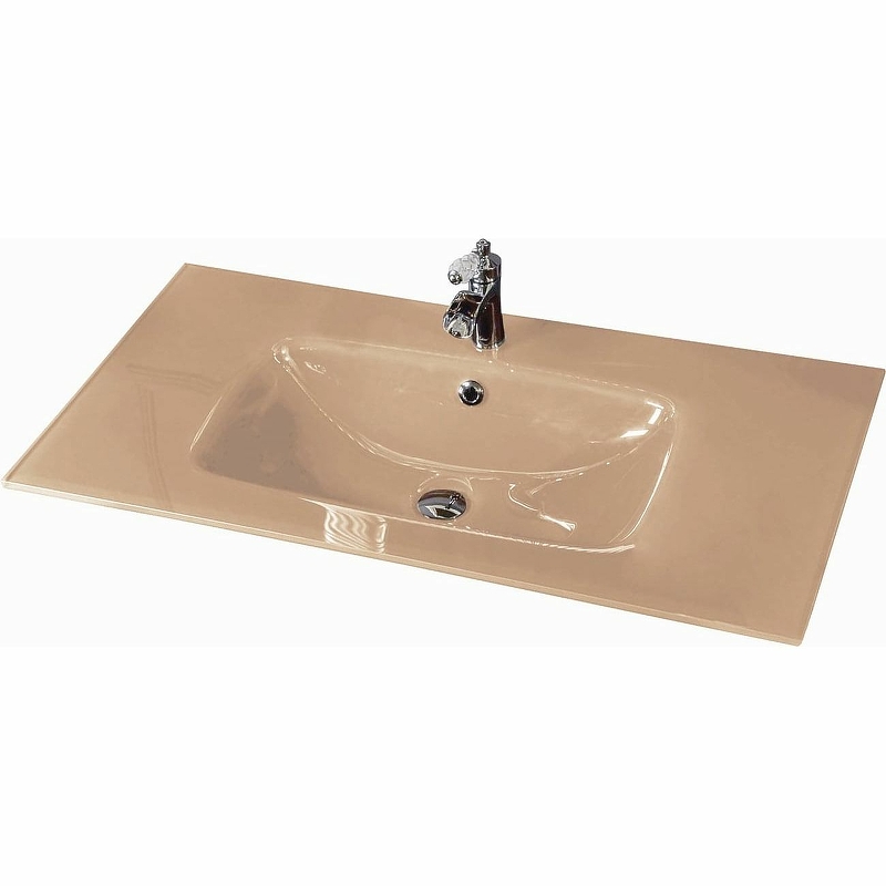 Раковина-столешница Armadi Art NeoArt 110 бежевый 852-110-CP - 0