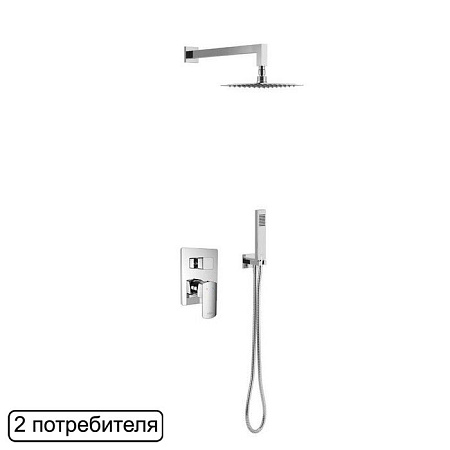 Душевая система Excellent Pride хром AREX.SET.4045CR - 0