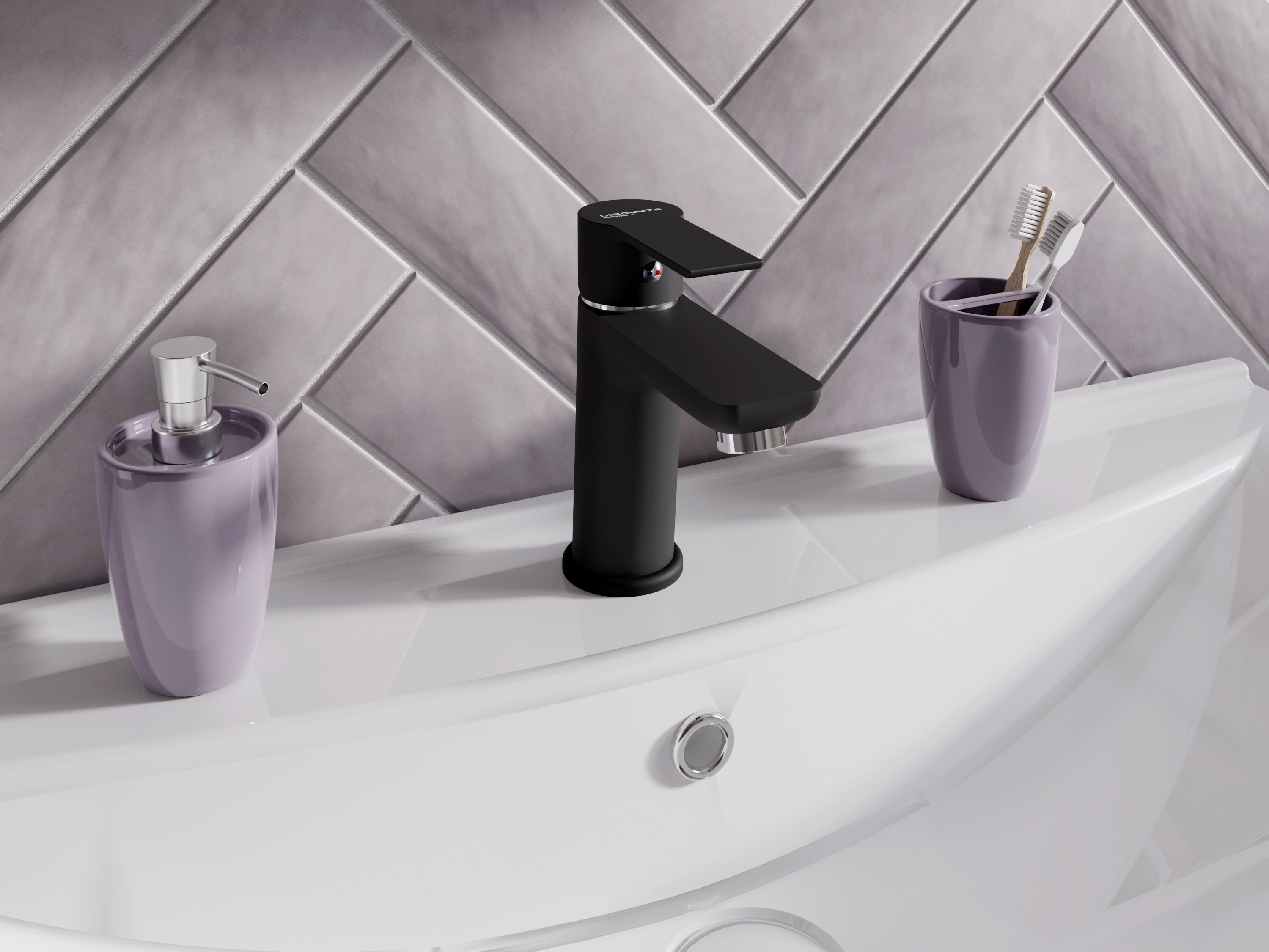 Смеситель для раковины STWORKI by Damixa Хельсинки HFHS02130 черный - 3