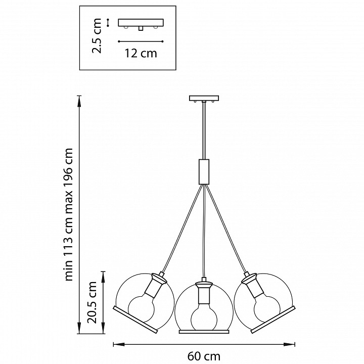 Подвесной светильник Lightstar Sferico 729071 - 2