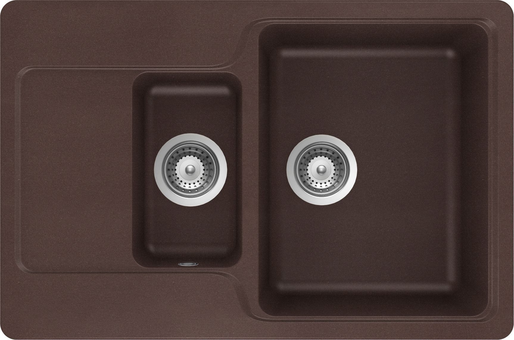 Мойка  Cambridge 60 D  Cristalite мокка 700704 - 0