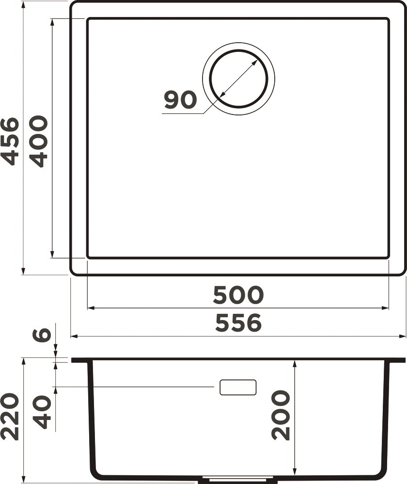 Мойка кухонная Omoikiri Yamakawa 55-U/I leningrad grey 4993777 - 2