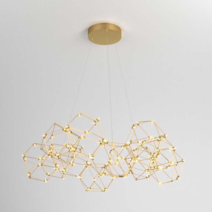 Подвесная люстра Eurosvet Uma 90169/12 медь - 0