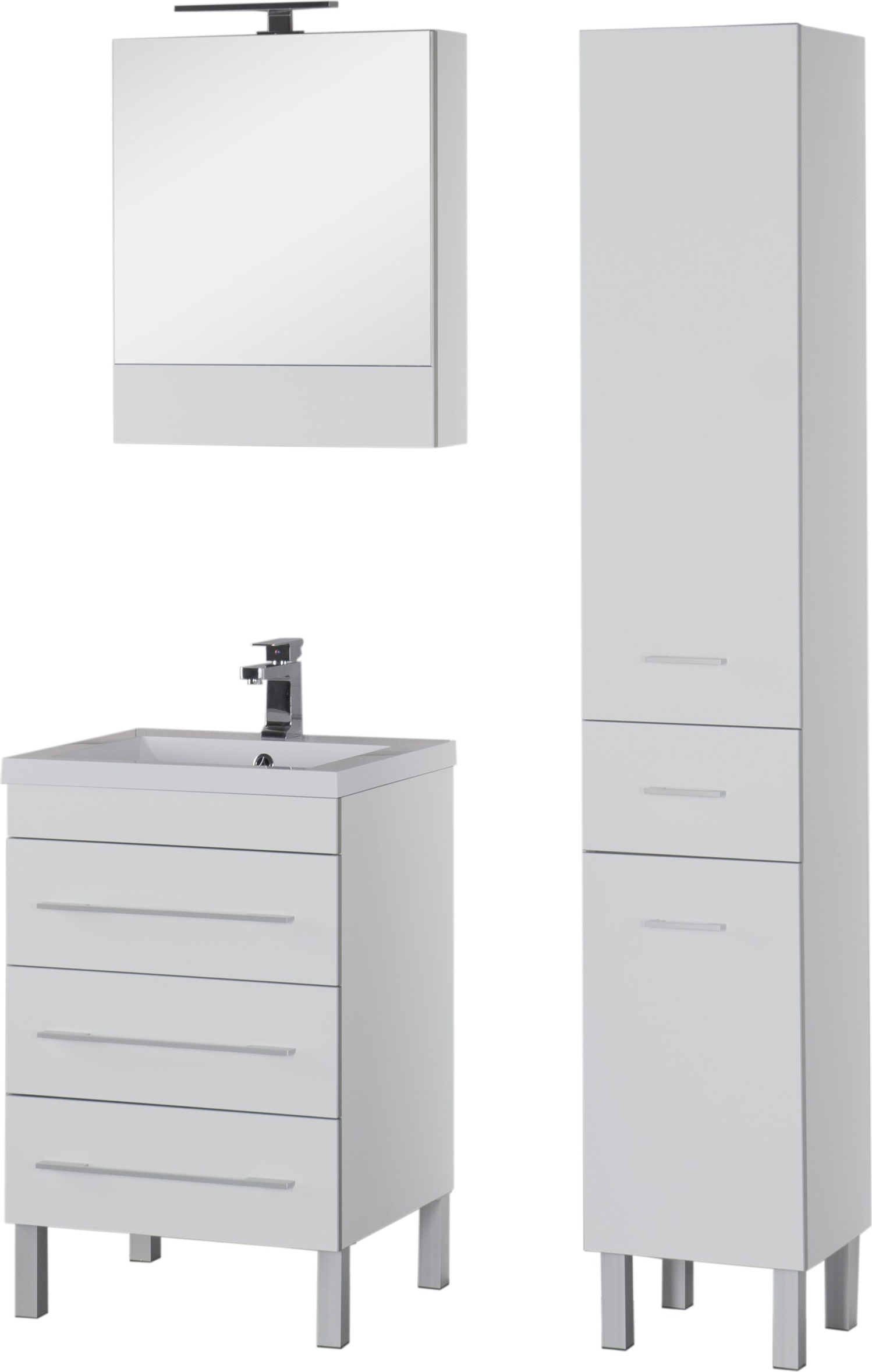 Тумба для комплекта Aquanet Верона 58 белая 178253 - 18