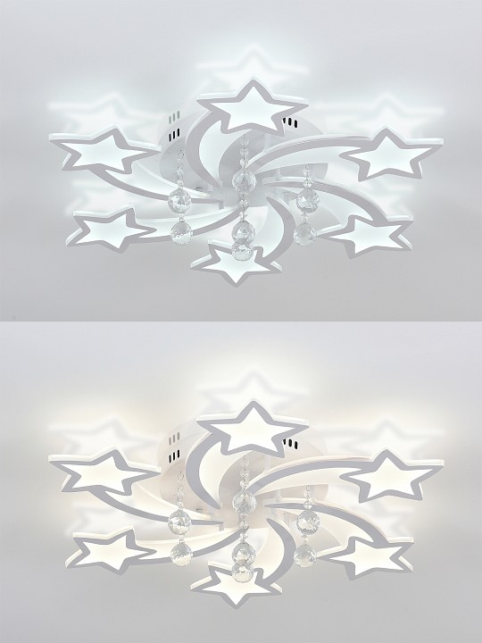 Потолочная люстра Natali Kovaltseva Star LED LAMPS 81239 - 4