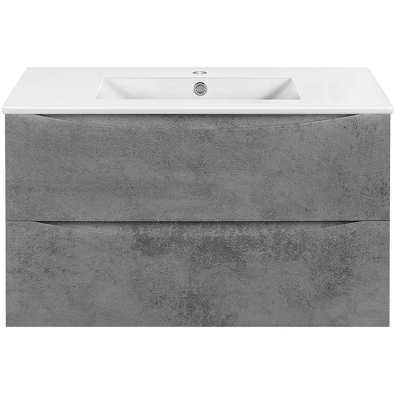 Тумба под раковину Vincea Mia Slim 90 серая VMC-2MC900S1BT - 0