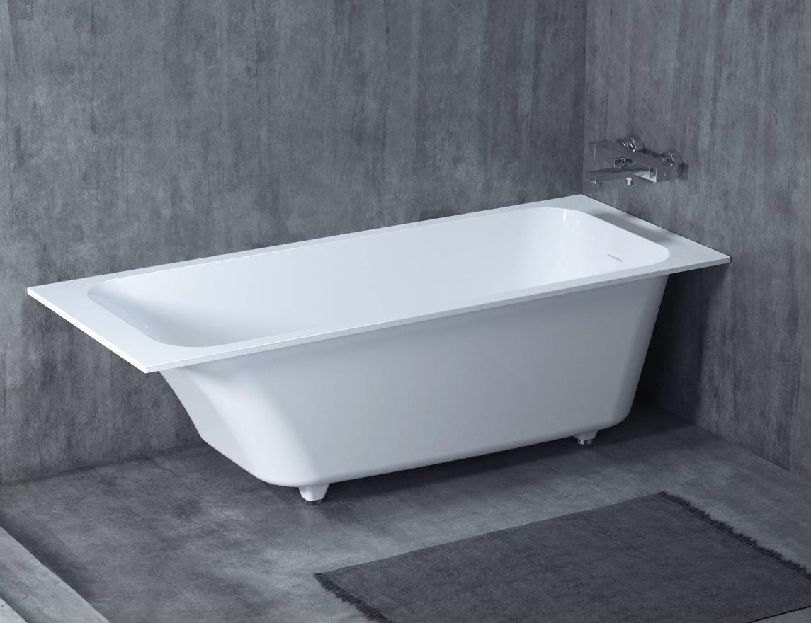 Ванна из искусственного камня Salini Orlando 160x70 102125M S-Stone, матовый - 6
