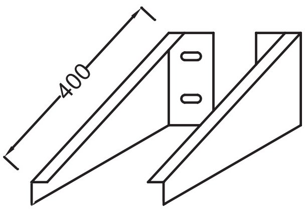Кронштейн для раковины Jacob Delafon Parallel  EB509-NF - 1