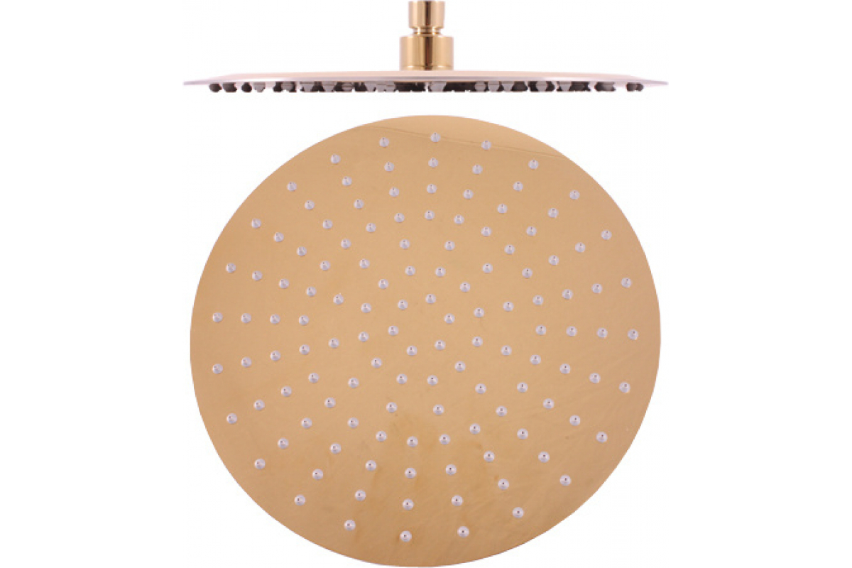 Верхний душ Rav Slezak 30х30 золото KS0001Z - 0