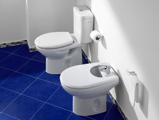 Биде напольное Roca Victoria 357390000 с установочным комплектом - 3