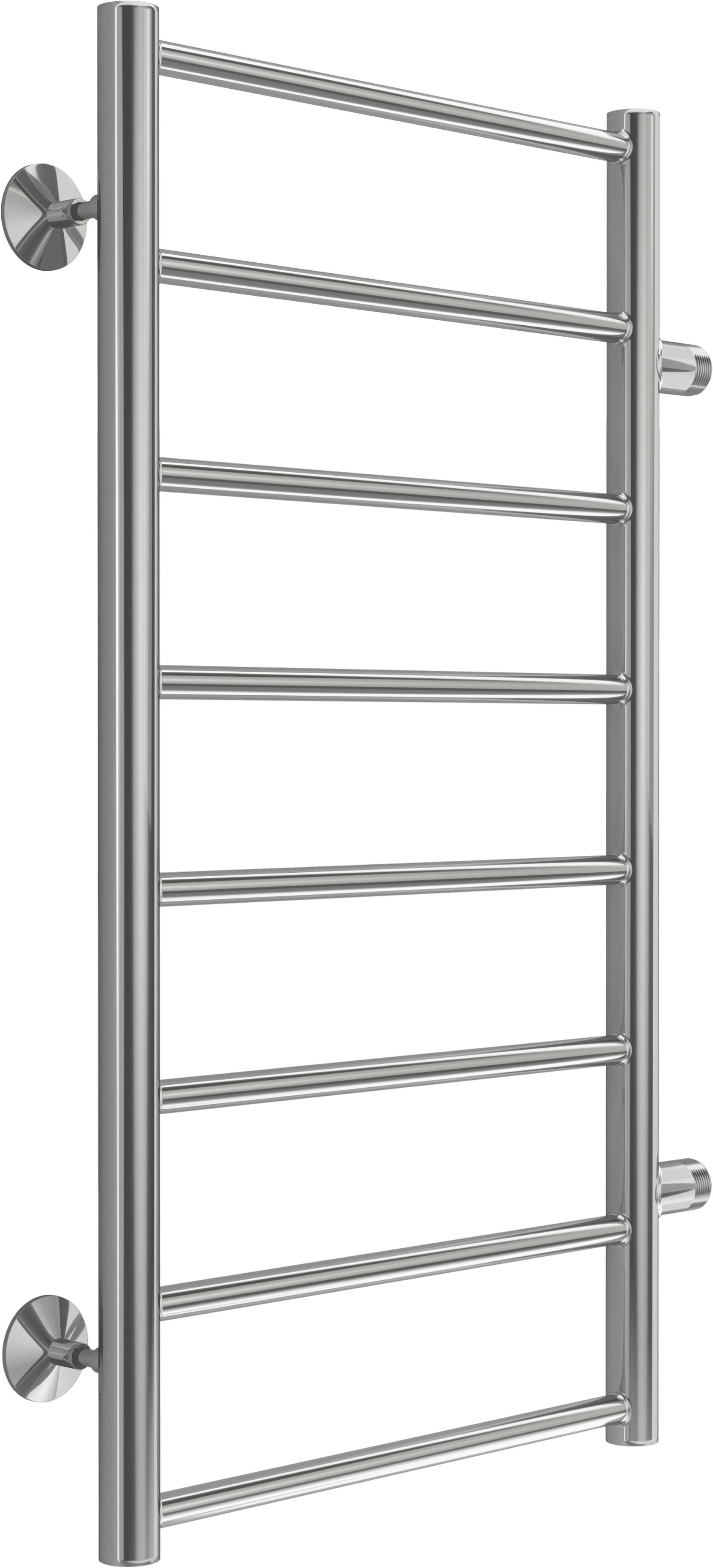 Водяной полотенцесушитель Terminus Аврора П8 400x800 Хром боковое подключение 4670078529909 - 1