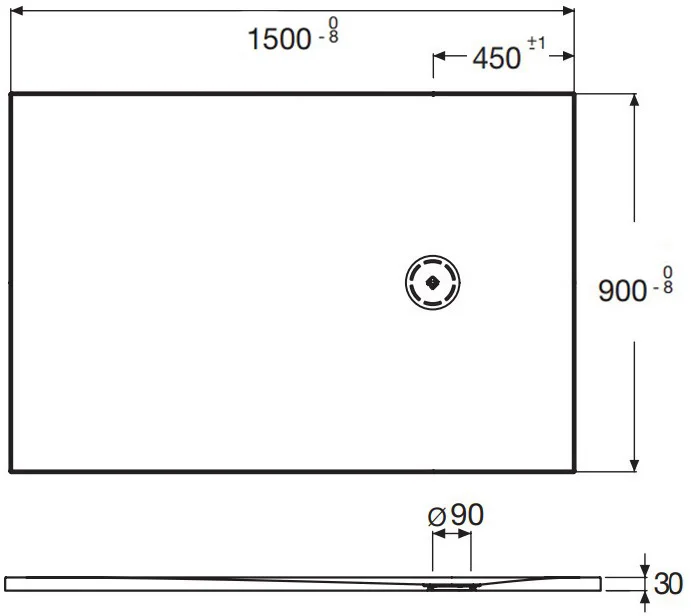 Поддон для душа Jacob Delafon Singulier 150х90 белый E67026-SHM - 3