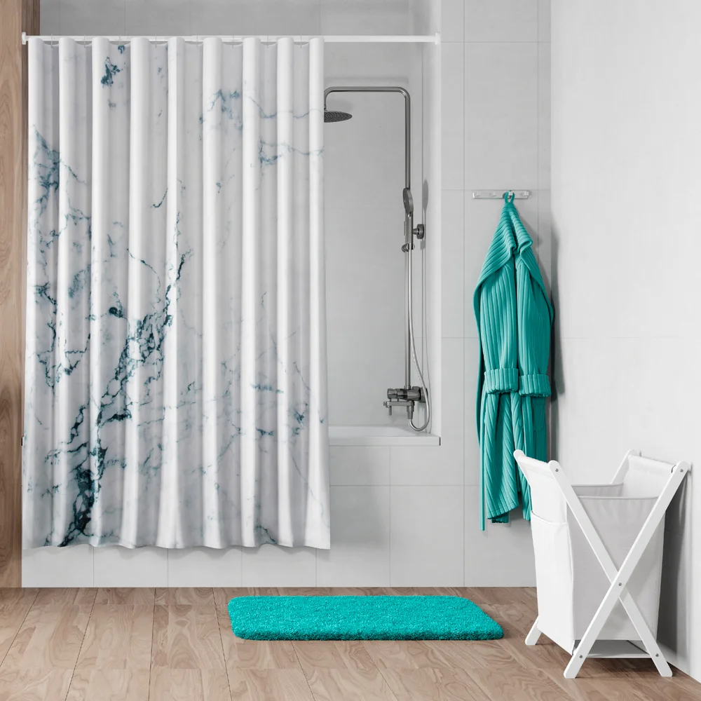 Штора для ванной Wasserkraft Aland 200х200 белый SC-85102 - 1