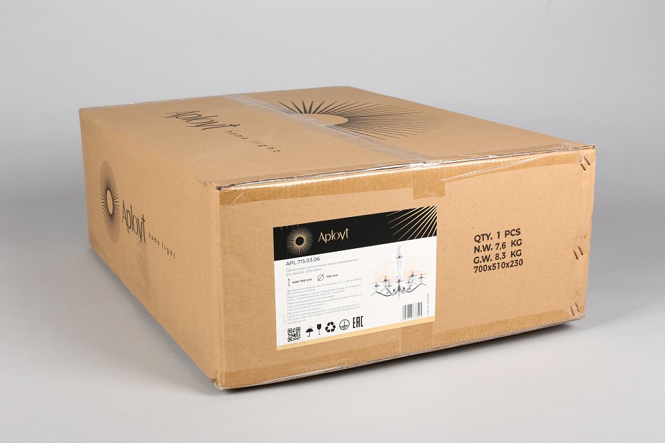 Подвесная люстра Aployt Okin APL.715.03.06 - 6