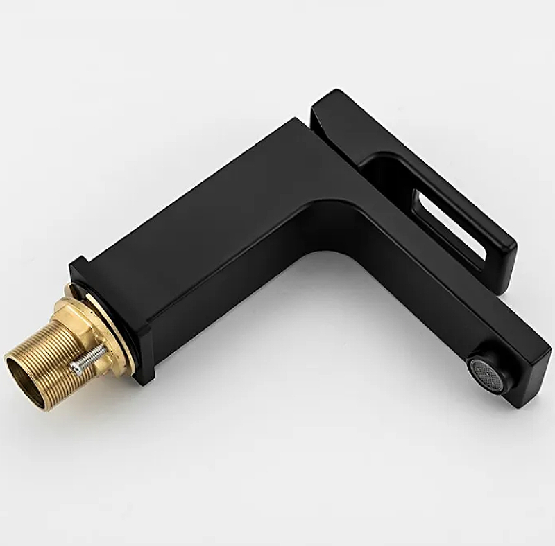 Смеситель для раковины Gappo черный G1017-6 - 3