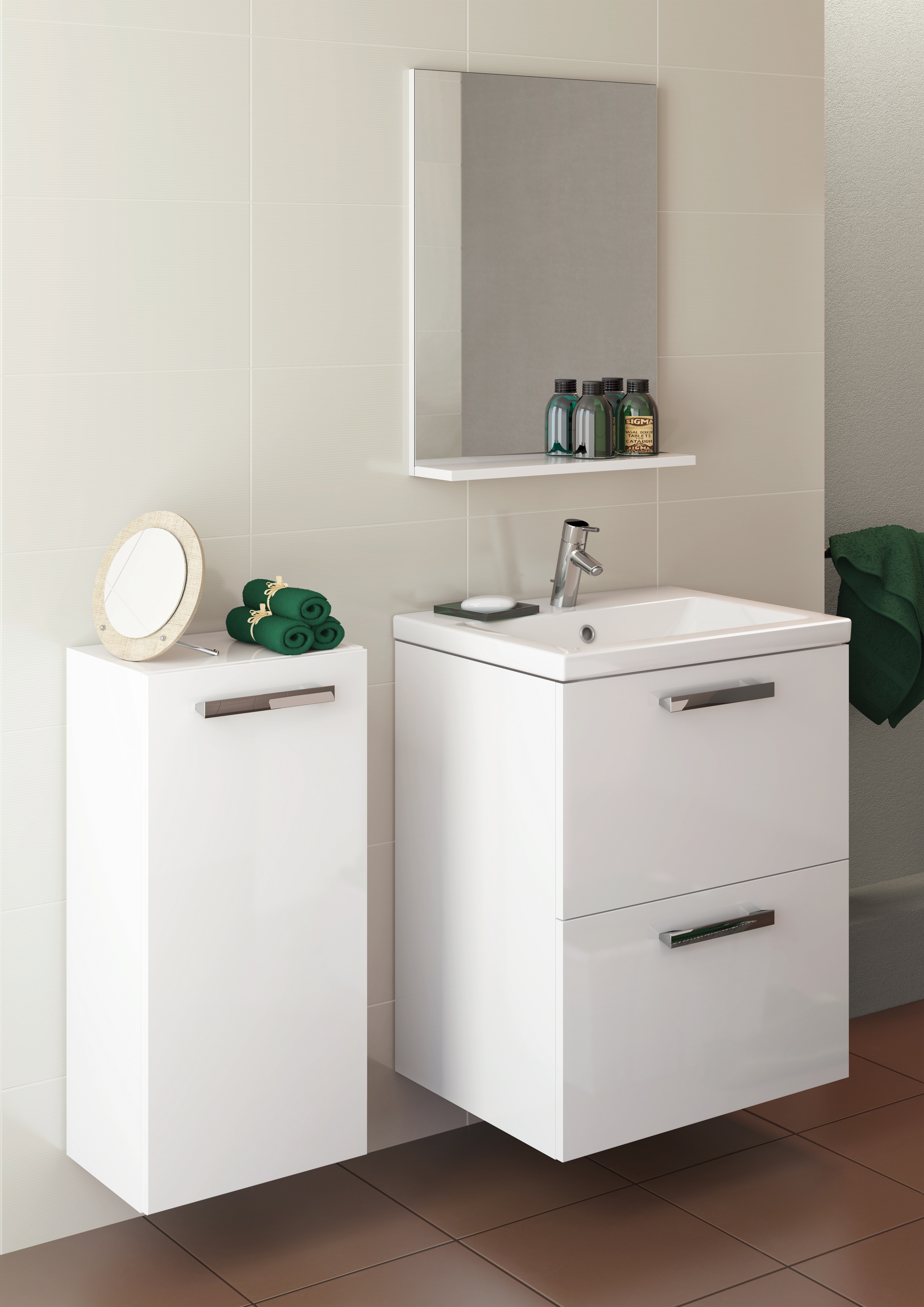 Тумба для комплекта Cersanit Melar 60 B-SU-MEL-CM60 - 1