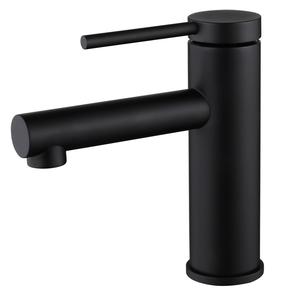 Смеситель для раковины ABBER Emotion черный матовый  AF8810B - 0