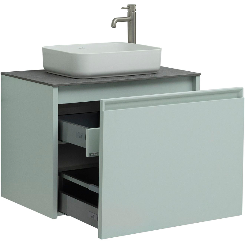 Тумба под раковину Allen Brau Fantasy 80 светло - зеленый матовый 1.11002.PWM - 6
