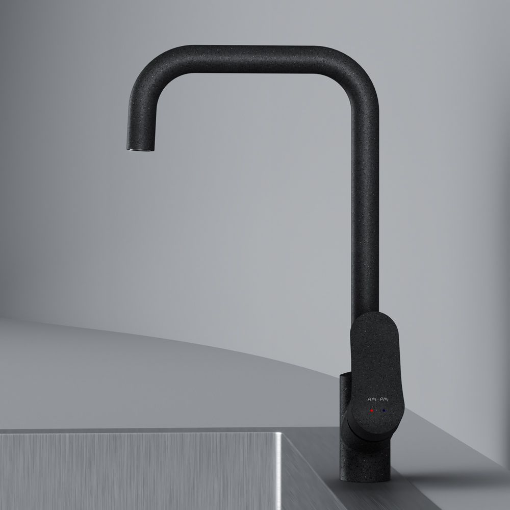 Смеситель для кухни AM.PM Like F8006022 чёрный - 5