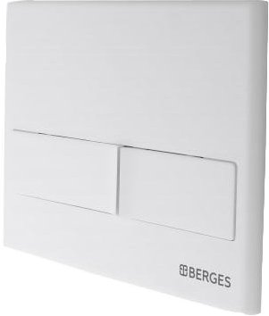 Кнопка смыва Berges Wasserhaus Novum L4 белый, матовый 040014 - 2