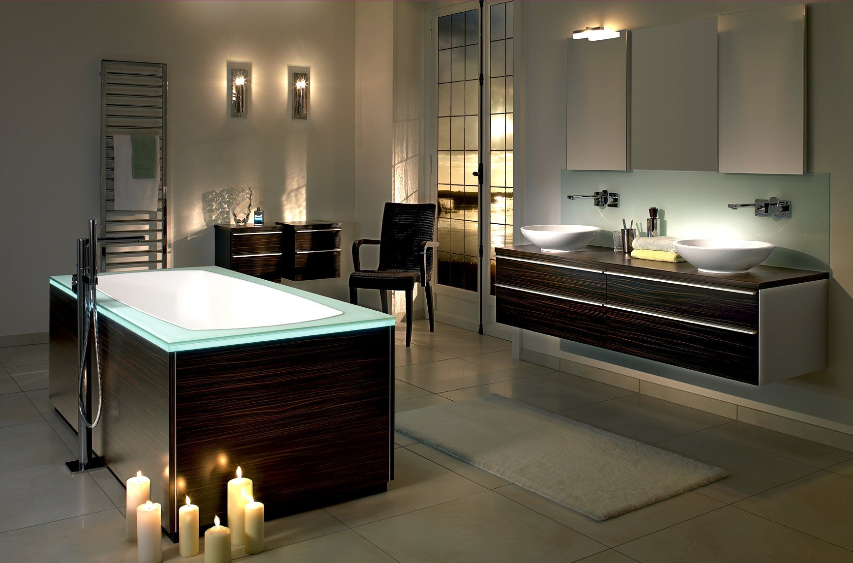 Акриловая ванна Villeroy & Boch My Art UBQ180MYA2V-01 alpin - 11