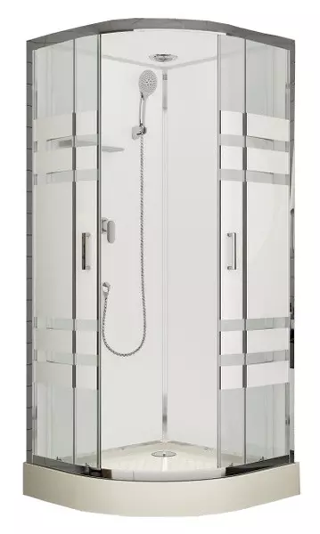 Душевая кабина Esbano 80х80 белый ESKE80CR - 0
