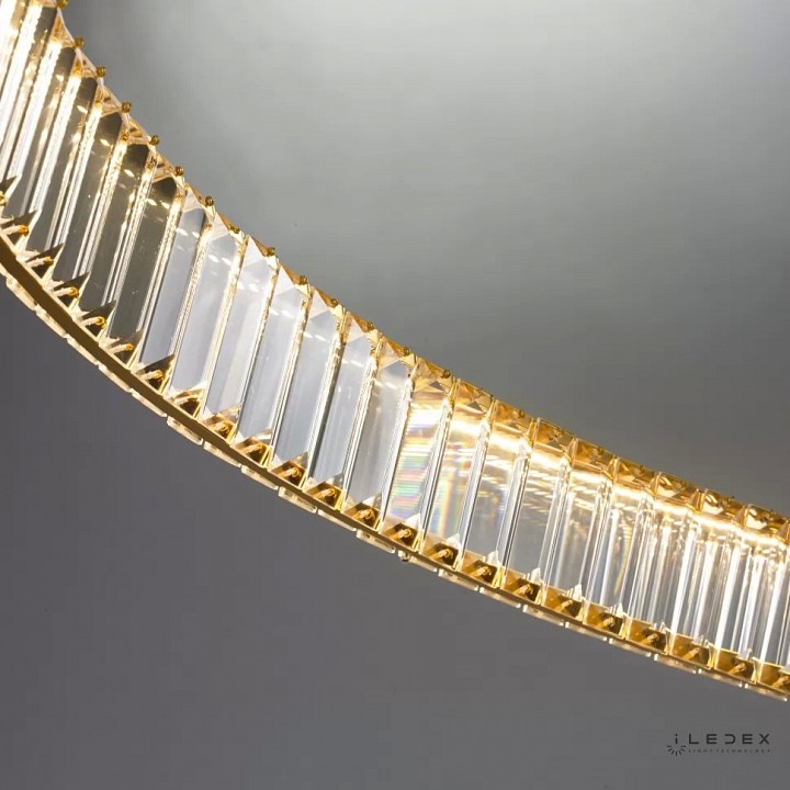 Подвесной светильник iLedex Woodstock 10920P/1-38W-3000K-D1000 GL-CL - 2