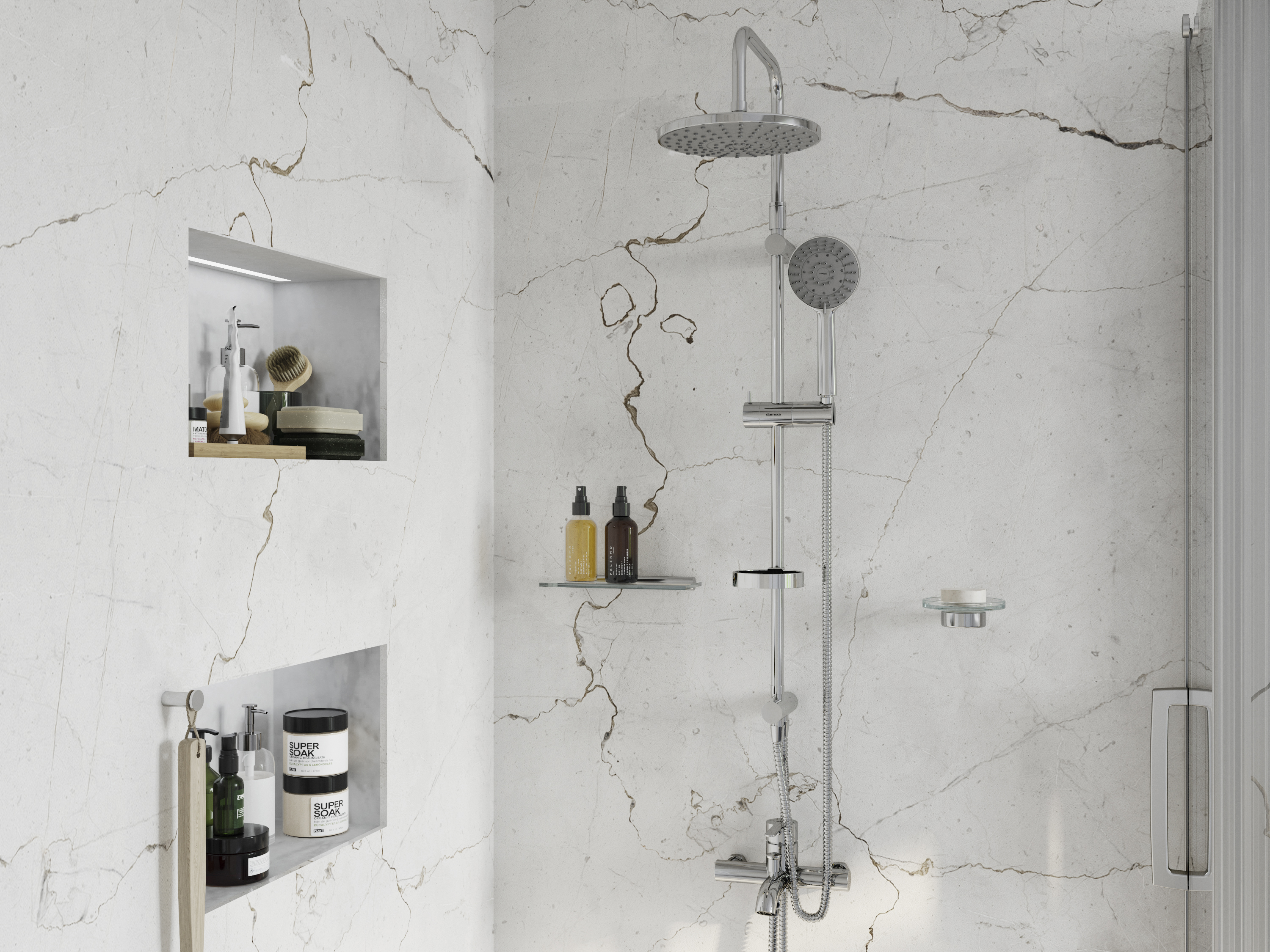 Душевой комплект STWORKI by Damixa Стокгольм HFSG97000 + HFSG10000 + HFSG02100 430157 - 6