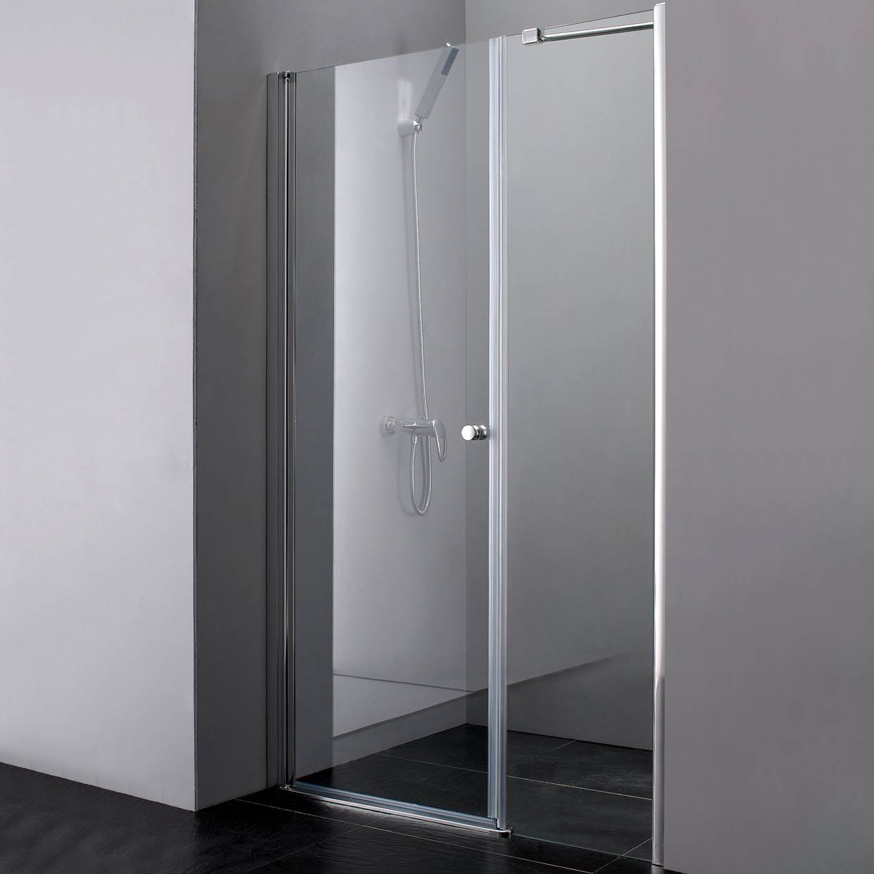 Душевая дверь в нишу Cezares Elena W B11 30/60 C Cr ELENA-W-B-11-30+60-C-Cr - 0