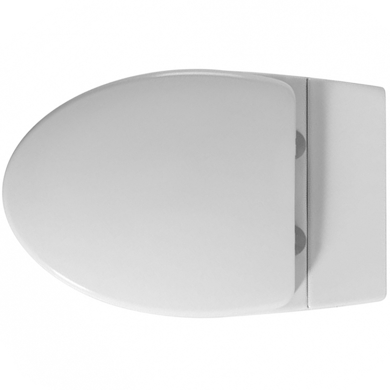 Подвесной унитаз Abber Bequem белый с сиденьем микролифт AC1107P - 2