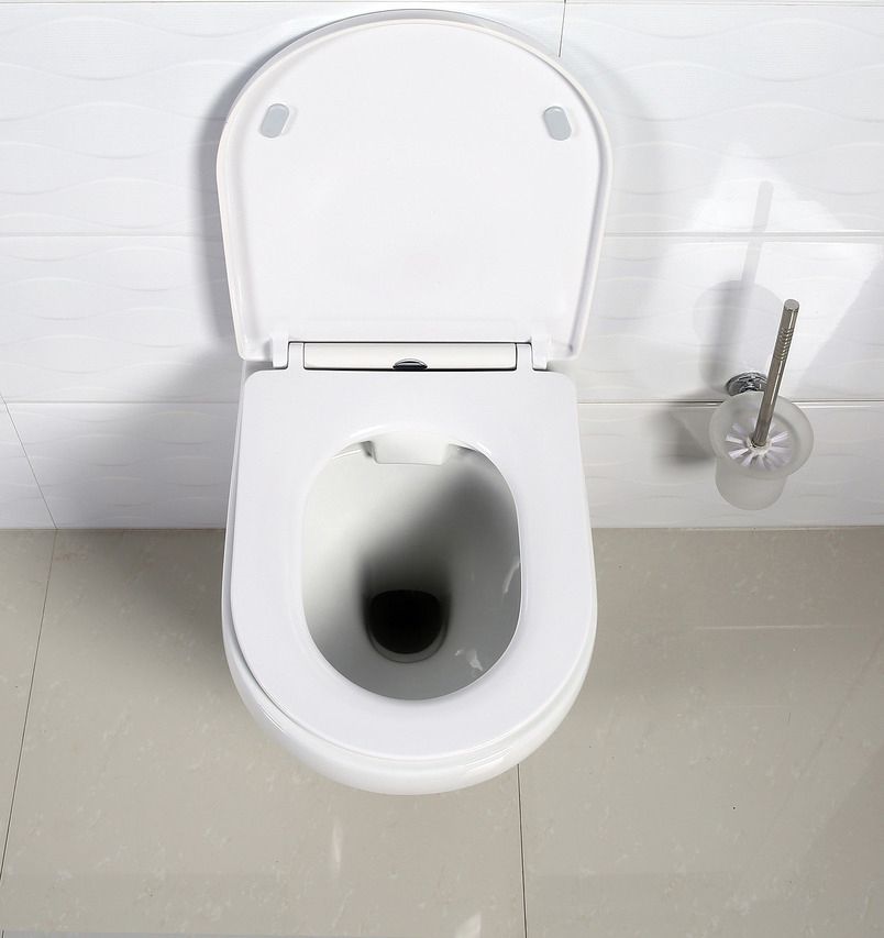 Унитаз подвесной BelBagno Cento-r BB509CH с сиденьем микролифт BB2031SC - 3