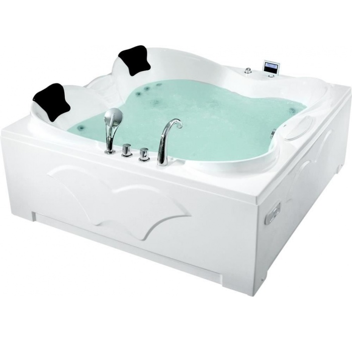 Акриловая ванна Gemy 187х187 с гидромассажем  G9089 O L - 0