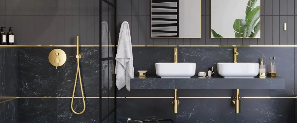 Смеситель для раковины Excellent Pi золото AREX.1202GL - 1