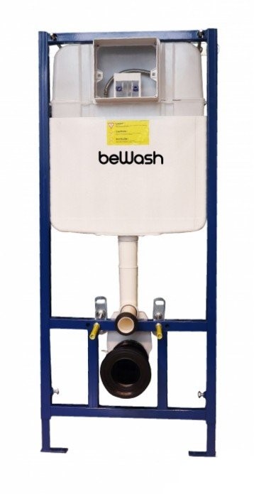 Комплект инсталляции beWash Vago с кнопкой смыва черный - хром K500RZVP0500SYC00000 - 3