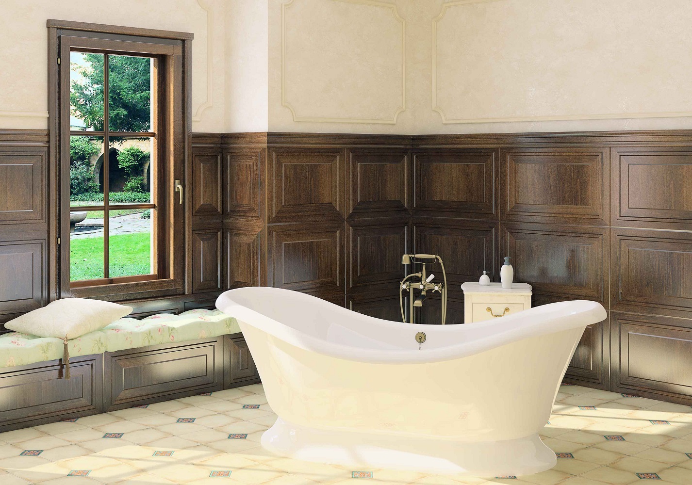 Ванна из искусственного камня Астра-Форм Мальборо 190x86 01010031 - 3