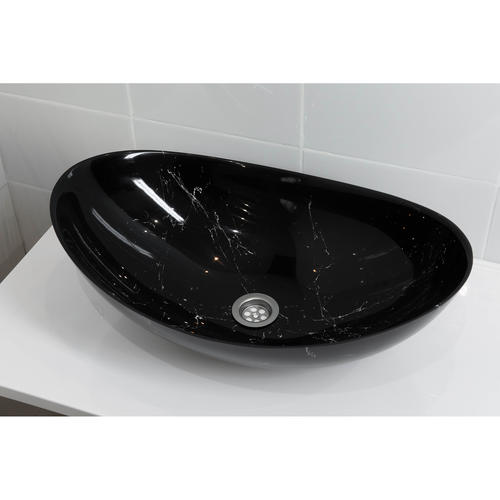 Раковина накладная Stella Polar Орион 58 черный SP-00001055 - 1