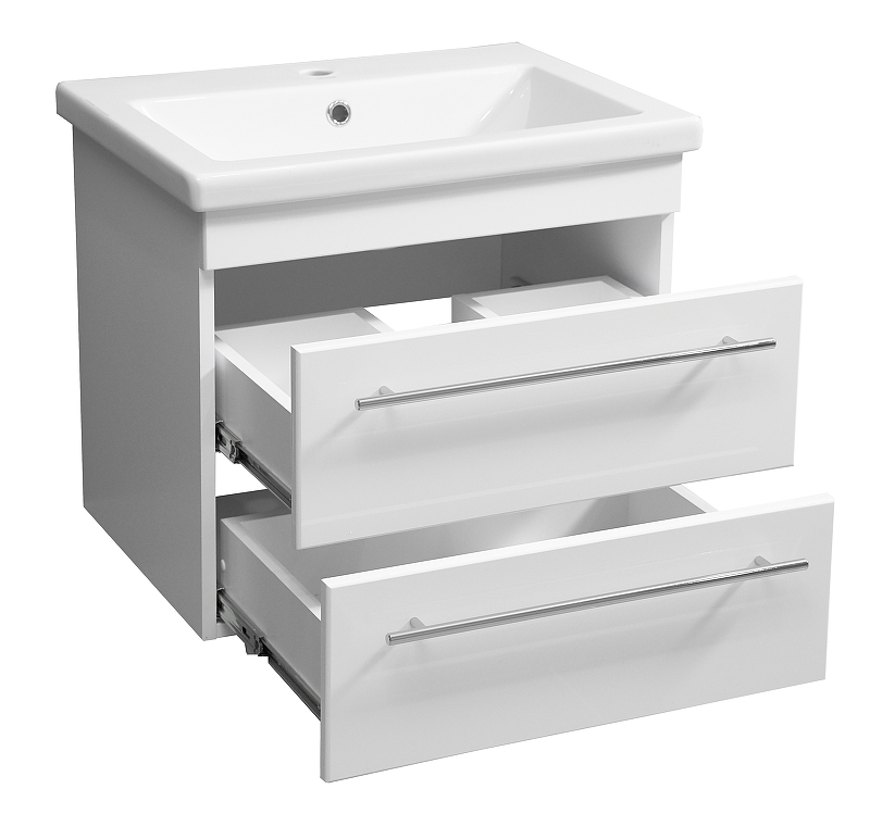 Тумба под раковину Stella Polar Ванесса Сомо 60 белый SP-00000235 - 2