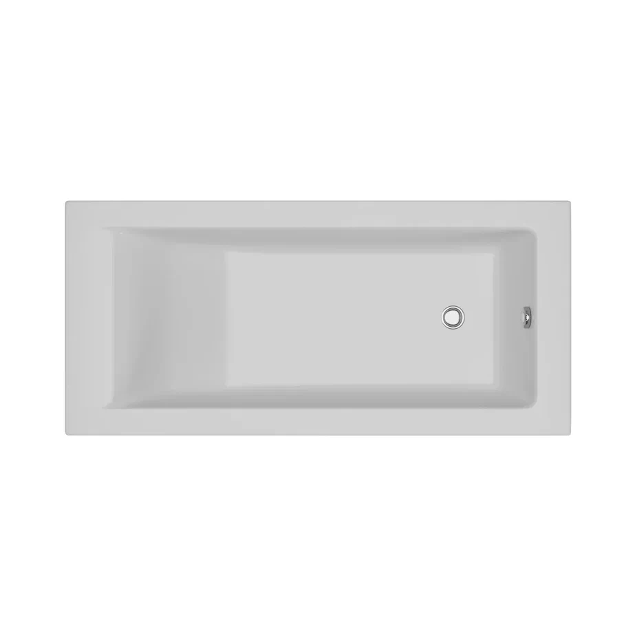 Ванна из литьевого мрамора Delice Diapason 160х70 белый DLR330004 - 0