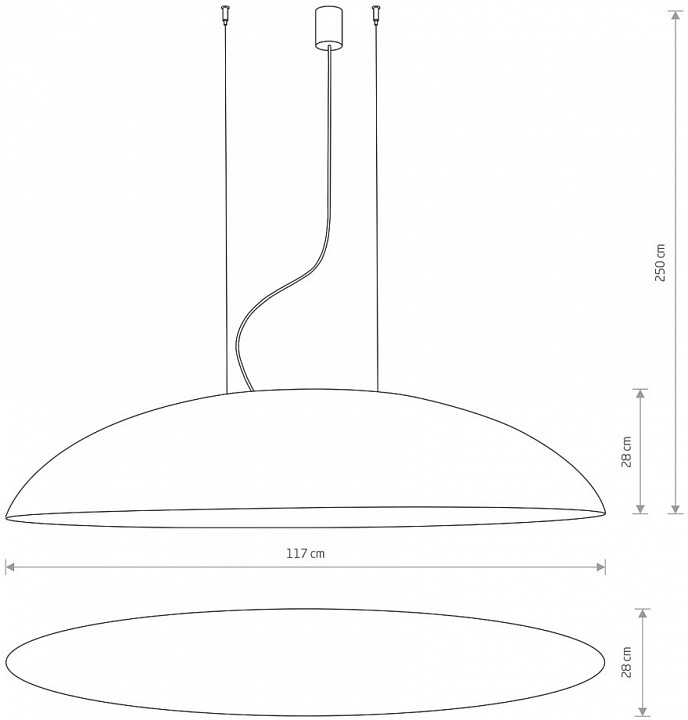 Подвесной светильник Nowodvorski Canoe 10326 - 1
