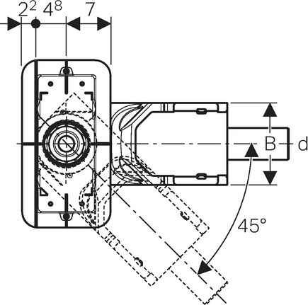 Душевой лоток Geberit CleanLine 154.152.00.1 - 1