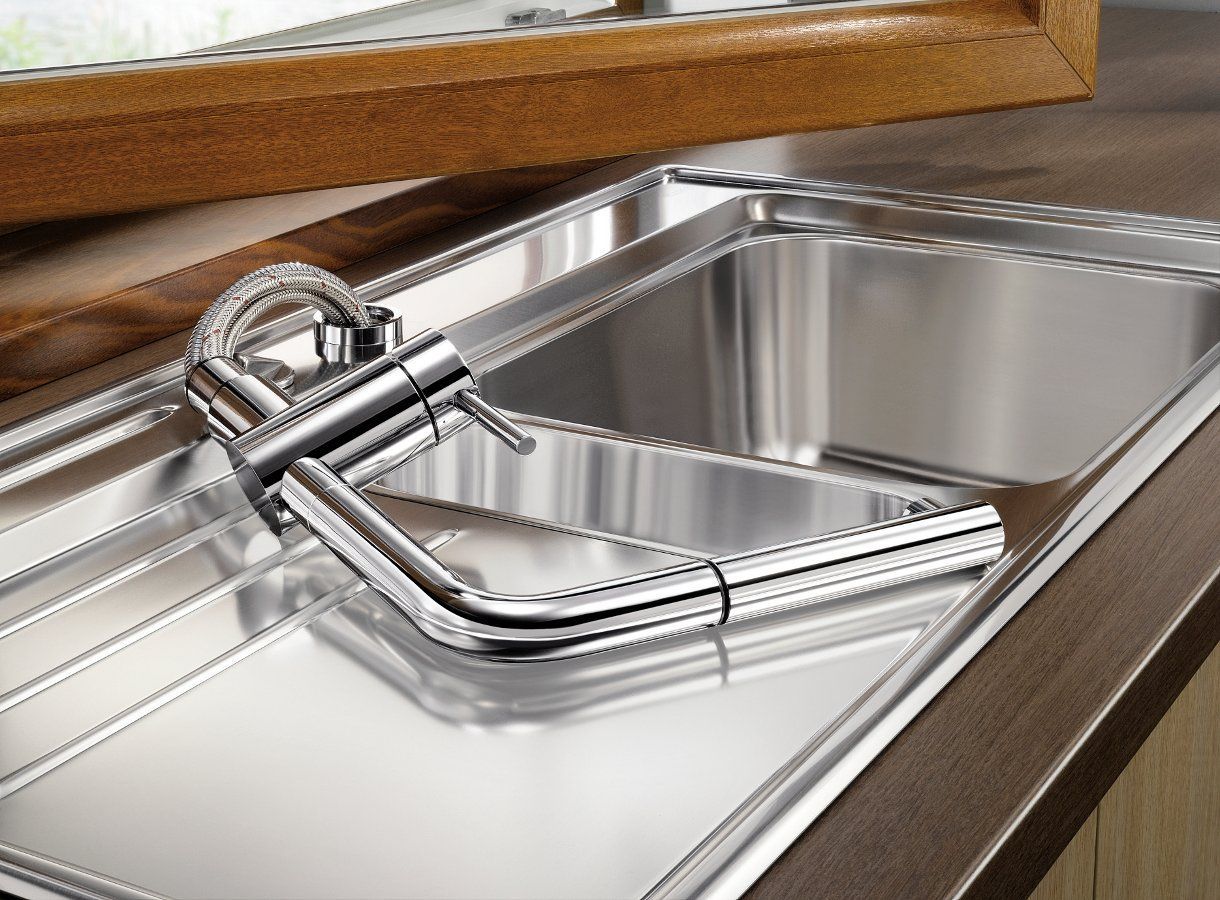 Смеситель для кухонной мойки Blanco Linus хром  512402 - 5