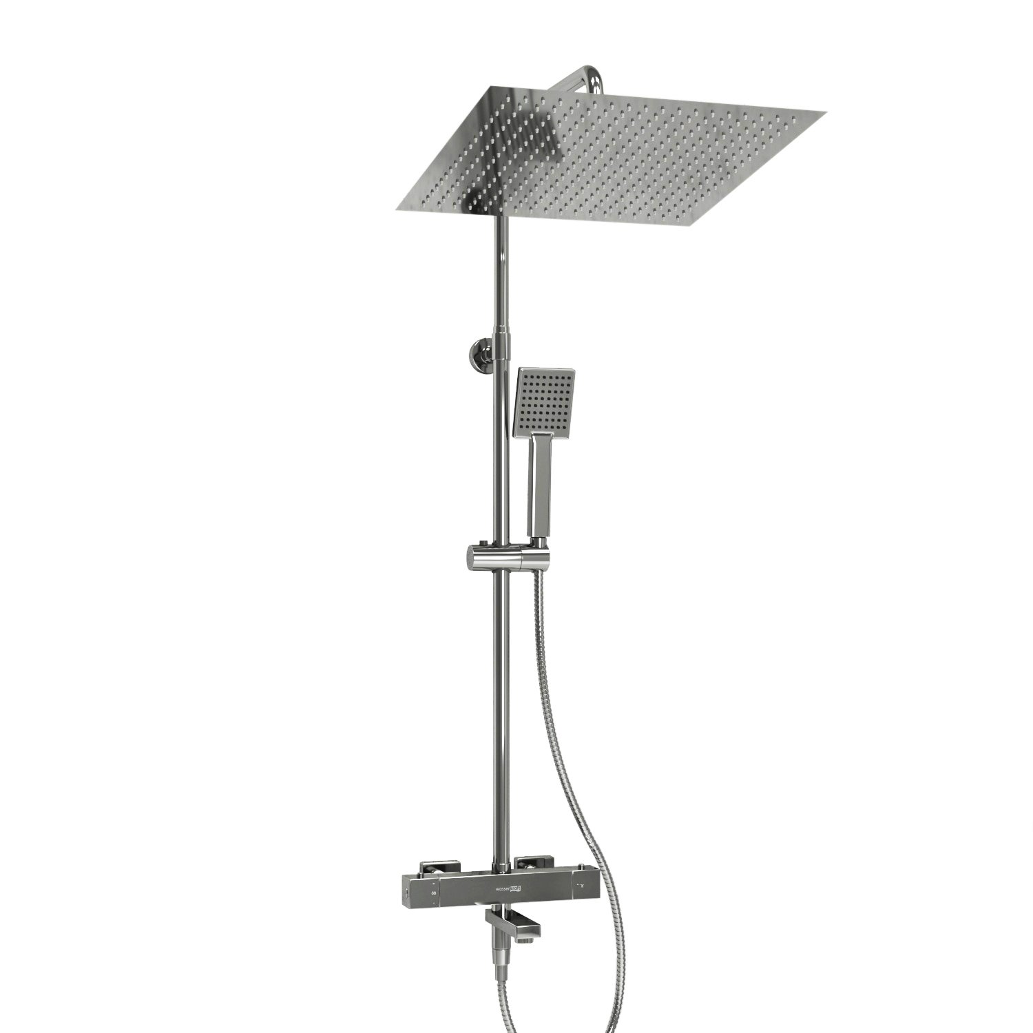 Душевая система WasserKraft 40 с термостатом хром A199.119.141.010.CH Thermo - 0