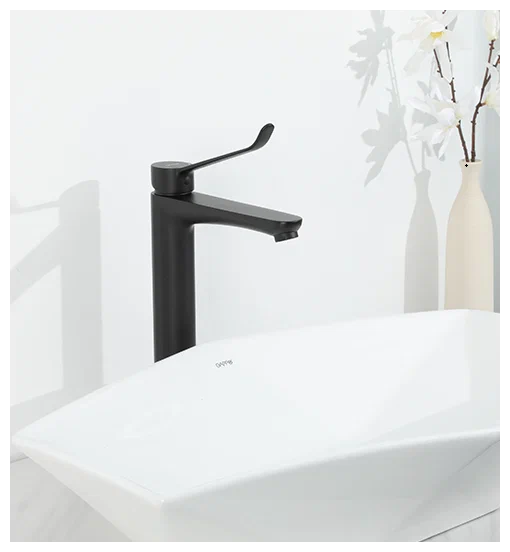 Смеситель для раковины Gappo черный G1021-26 - 0