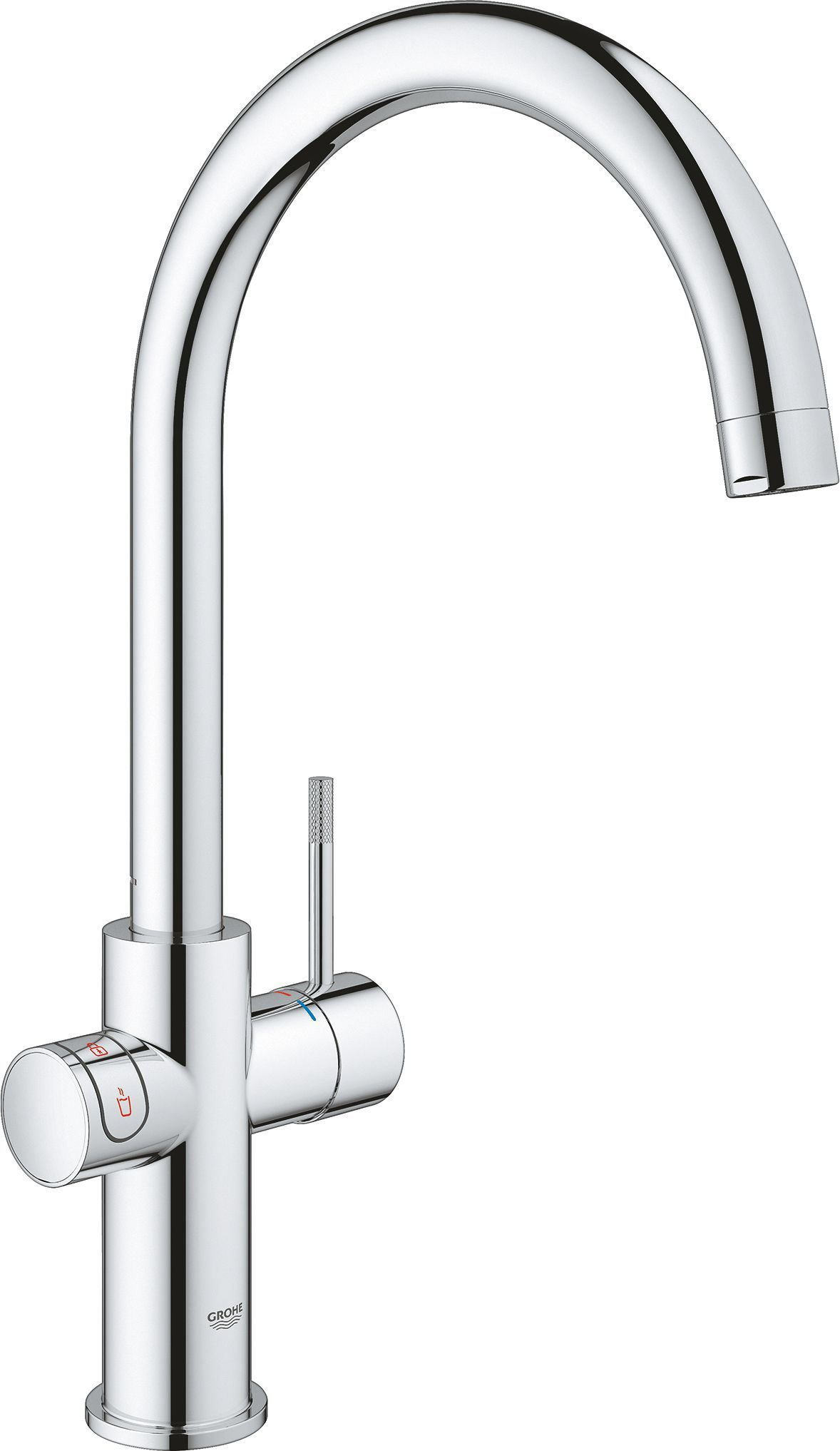 Смеситель Grohe Red II Duo 30083001 для кухонной мойки, с водонагревателем - 17