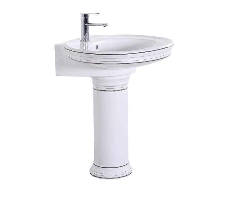 Раковина напольная Ceramalux Classic белый  1411 - 1