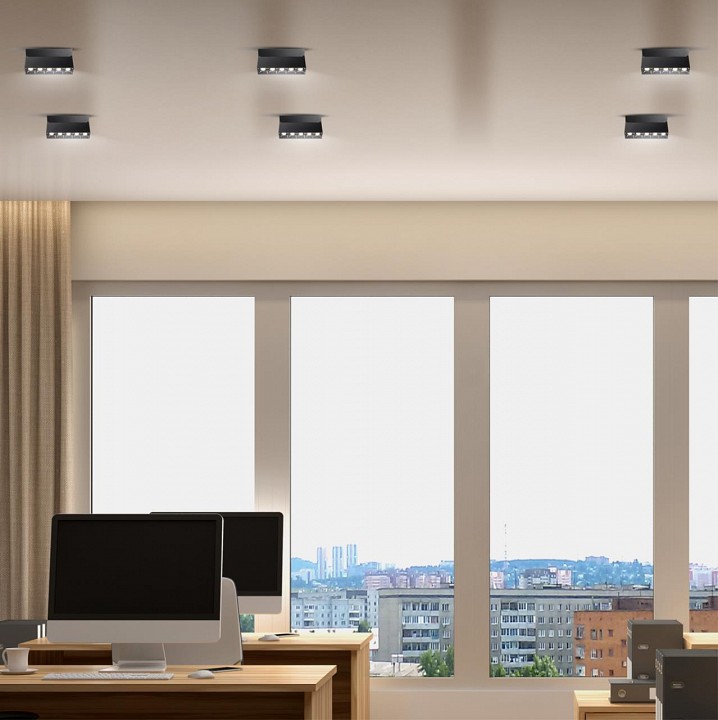 Потолочный светодиодный светильник Novotech Over Eos 358323 - 2