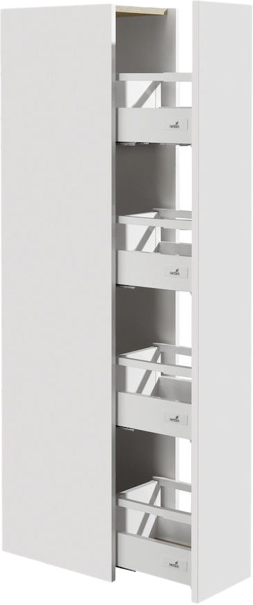 Шкаф-пенал Roca UP R, белый, с бутылочницей ZRU9303014 - 5