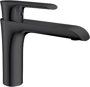 Смеситель для раковины Vincea Esse VBF-1E1MB черный матовый - 0